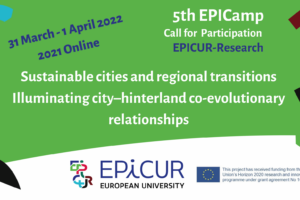 5th EPICAMP on Sustainable cities and regional transitions